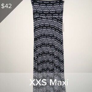LuLaRoe Maxi Skirt XXS NWT